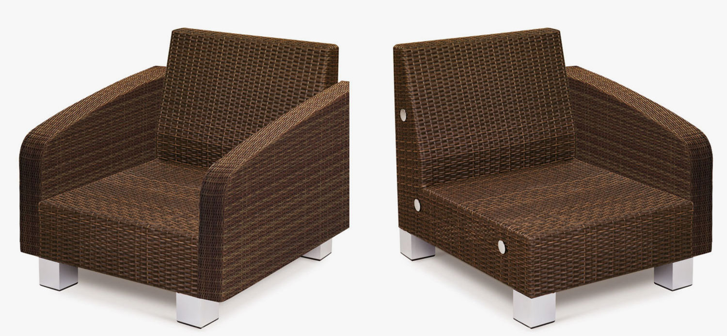 Csm carthago lounge aluminium grau