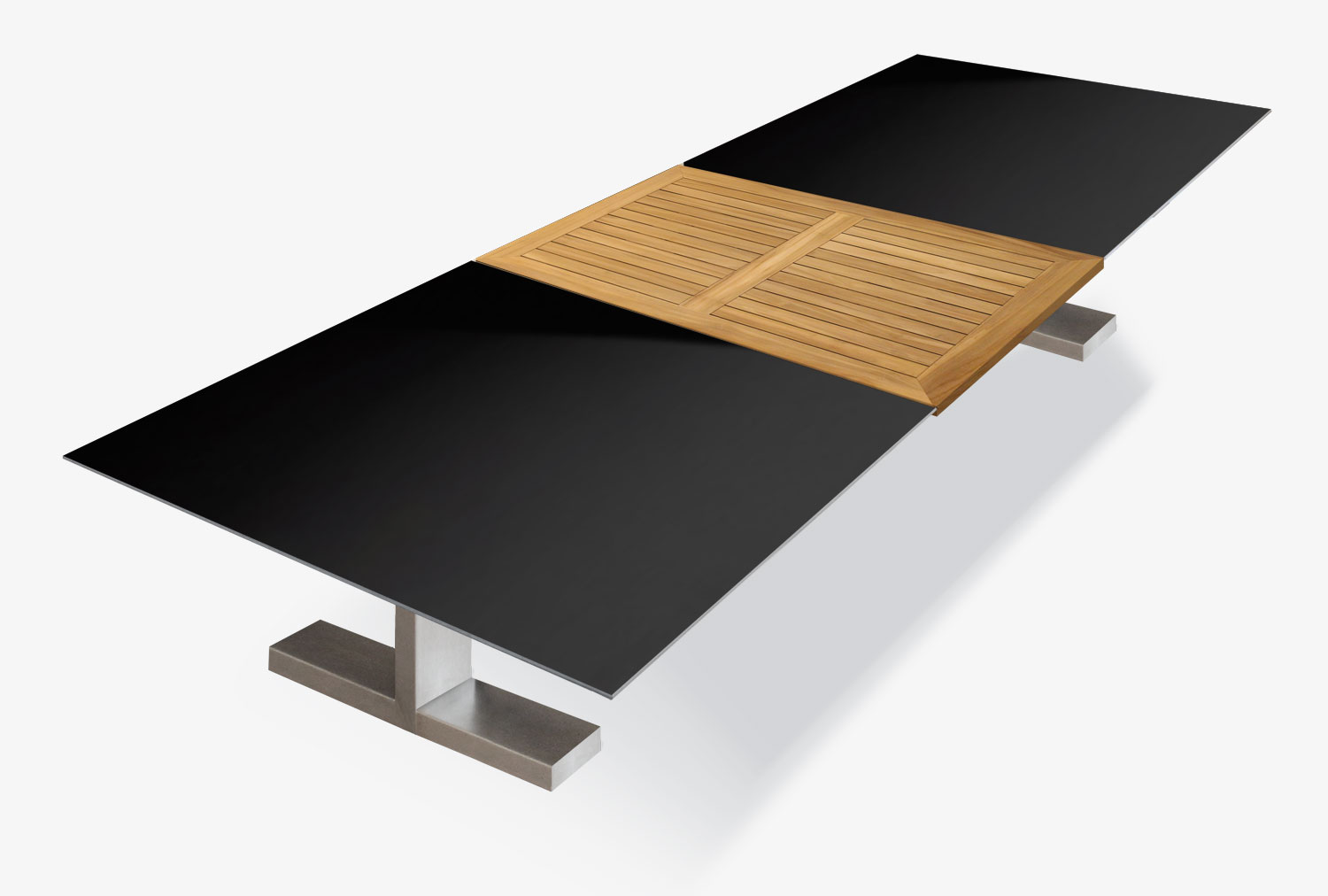 Flextable 110 60 110 grey glas Buegel grau spiegel